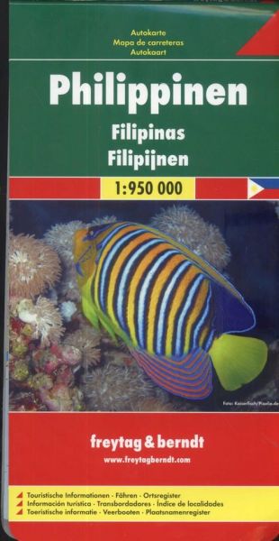 Mapa Filipin 1:950 000