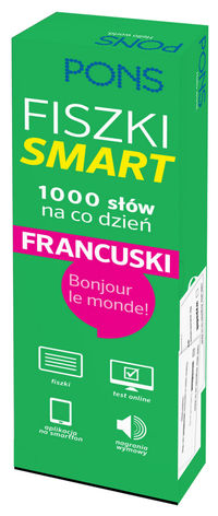 Fiszki SMART - 1000 słów na co dzień. Francuski, Nowa