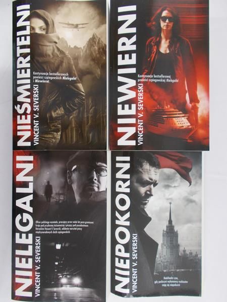 V. Severski Vincent - Nielegalni / Niewierni / Nieśmiertelni / Niepokorni Tom 1-4