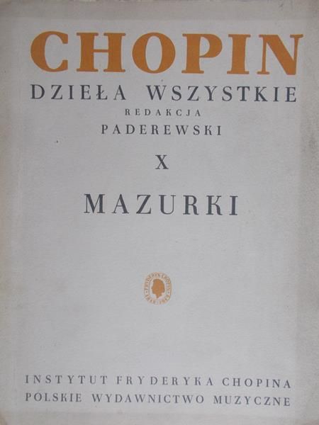 Paderewski Ignacy J. - Chopin dzieła wszystkie