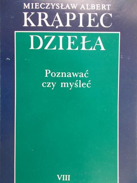 Krąpiec A.M. - Dzieła, Tom VIII. Teoria analogii bytu