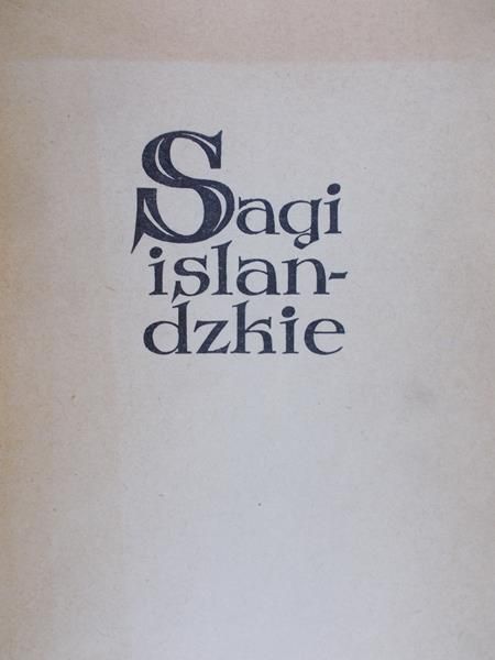 Górski Artur - Sagi islandzkie