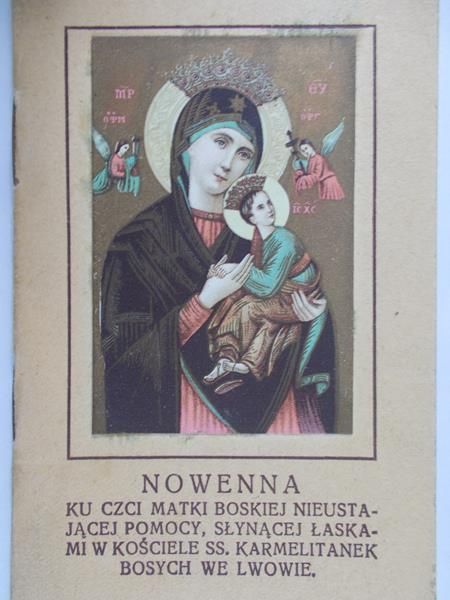 Obstat Nihil - Nowenna 1929 r