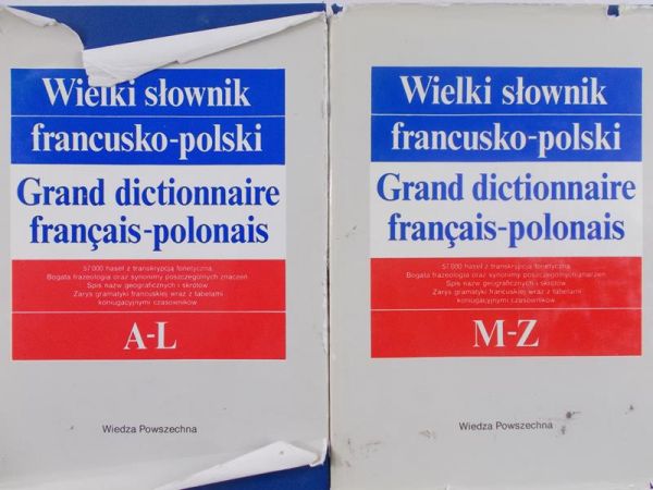 Wielki słownik francusko – polski tom I - II