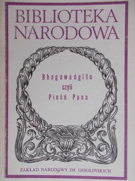 Sachse Joanna (tł.) - Bhagawadgita czyli Pieśń Pana