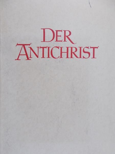 Nietzsche Fryderyk  - Der Antichrist, 1941 r.