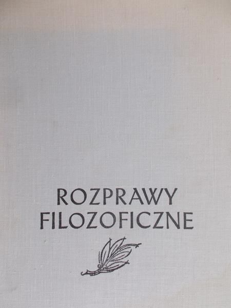 Rozprawy Filozoficzne