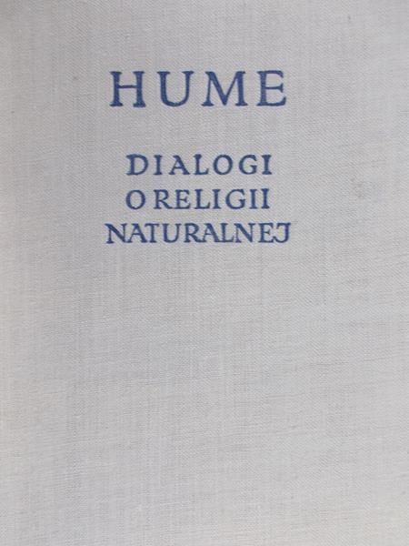 Hume Dawid - Dialogi o religii naturalnej