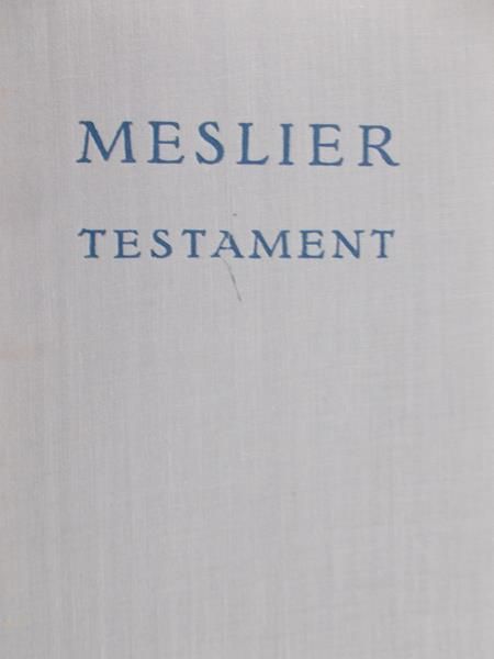 Meslier Jan - Testament
