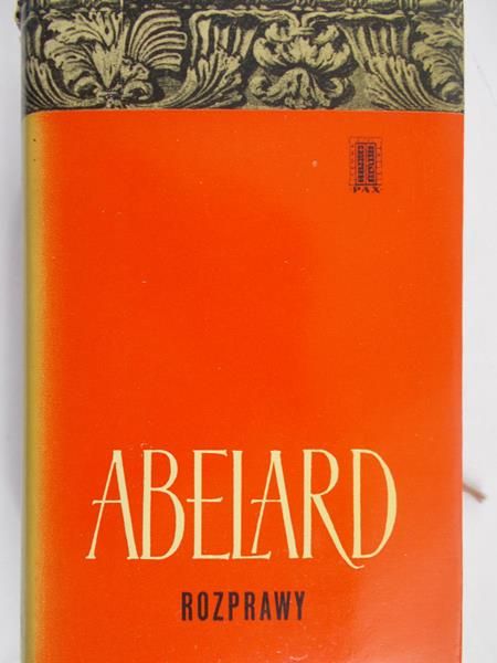 Abelard Piotr  - Rozprawy