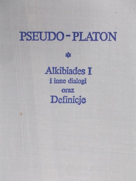 Regner Leopold - Pseudo – Platon