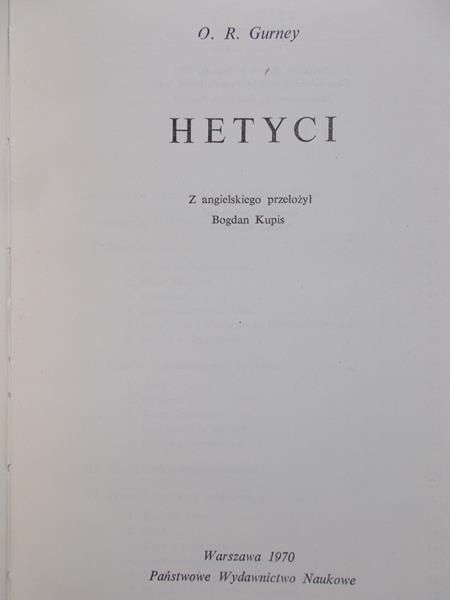 Gurney O. R. - Hetyci