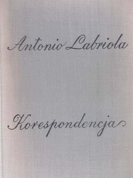 Labriola Antonio - Korespondencja