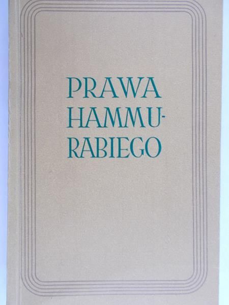 Klima Josef - Prawa Hammurabiego