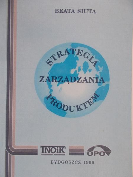 Siuta Beata - Strategia zarządzania produktem