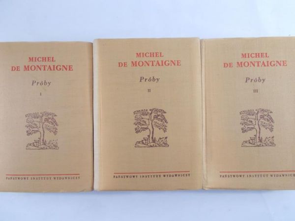 Montaigne Michael - Próby Tom I-III