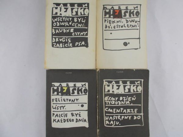 Hłasko Marek - zestaw 4 książek