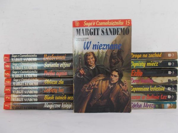 Sandemo Margit - Saga o czarnoksiężniku, TOM I-XV
