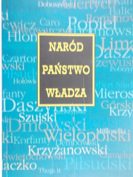 Naród, państwo, władza