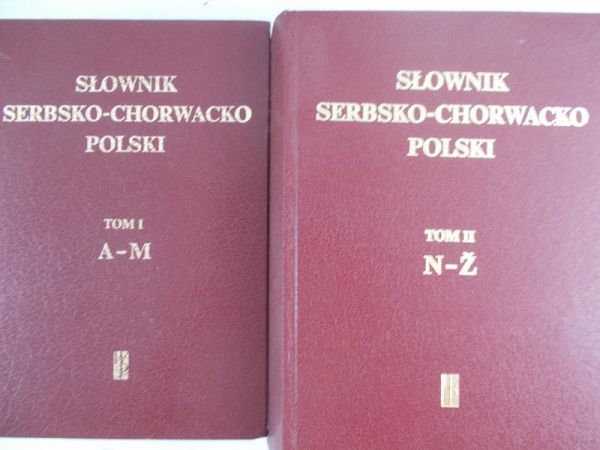 Francic Vilim - Słownik serbsko-chorwacko polski t.I-II