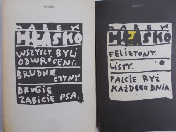 Hłasko Marek -Felietony /Wszyscy byli odwróceni