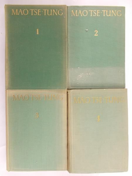 Mao Tse - Tung - Dzieła wybrane,  Tom I - IV, zestaw