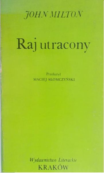 Milton John - Raj utracony
