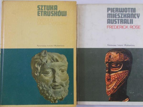 Dobrowolski Witold/Rose Fredrick - Sztuka Etrusków/Pierwotni mieszkańcy Australi