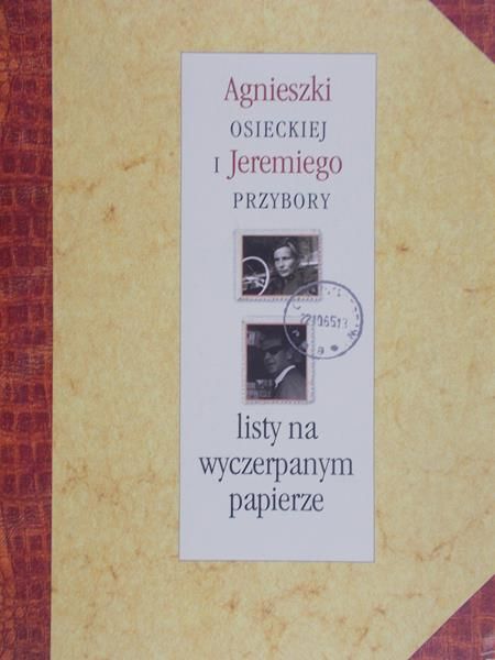 Umer Magda - Agnieszki Osieckiej i Jeremiego Przybory listy na wyczerpanym papierze + CD