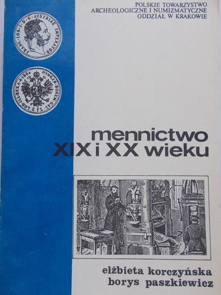 Paszkiewicz Borys - Mennictwo XIX i XX wieku