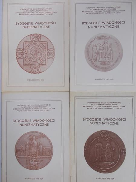 Kabaj Władysław - Bydgoskie wiadomości numizmatyczne - 1988/1984/1983/1987