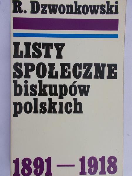 Dzwonkowski Roman - Listy Społeczne biskupów polskich