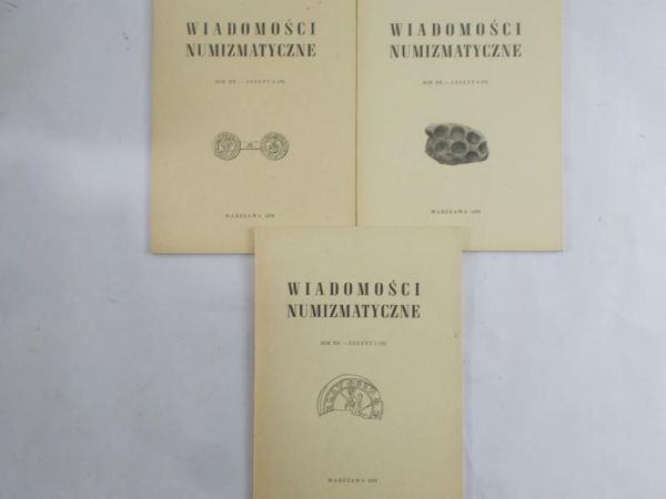 - Wiadomośći Numizmatyczne