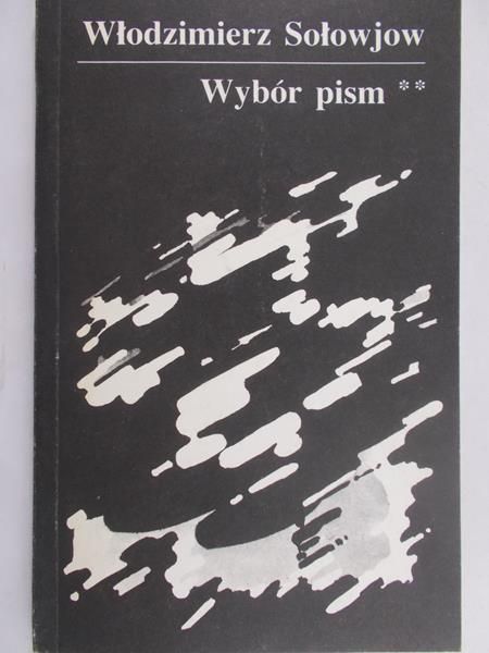 Sołowjow Włodzimierz - Wybór pism
