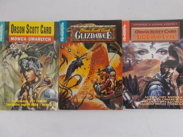 Orson Scott Card - zestaw 3 książek