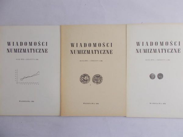 Kiersnowski Ryszard (red.) - Wiadomości Numizmatyczne, zeszyt 2-4