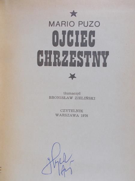 Puzo Mario - Ojciec Chrzestny