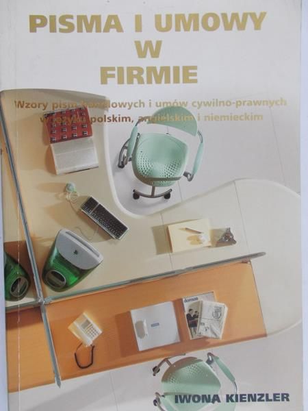 Kienzler Iwona - Pisma i umowy w firmie