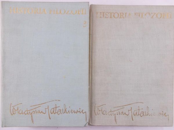Tatarkiewicz Władysław - Historia filozofii, Tom I-II