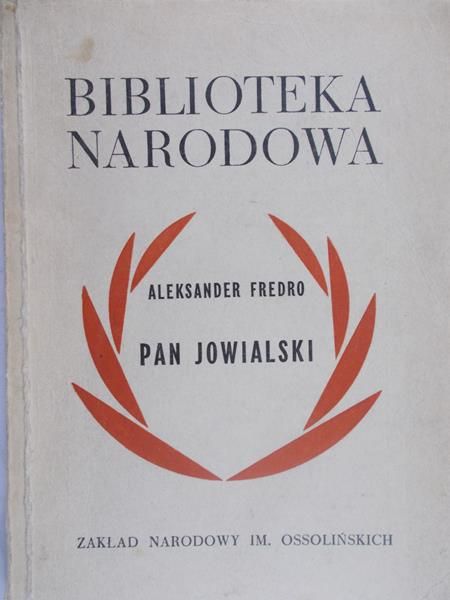 Fredro Aleksander - Pan Jowialski