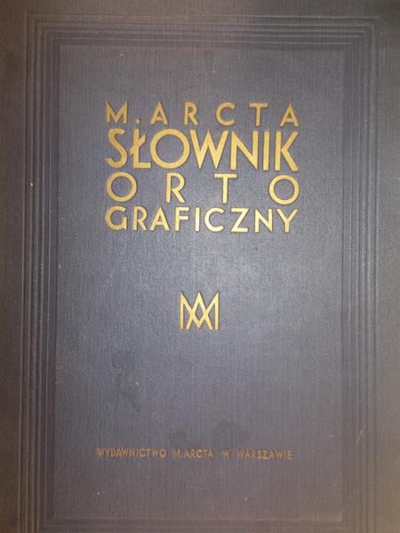Arcta M. - Słownik wyrazów obcych, 1934 r.