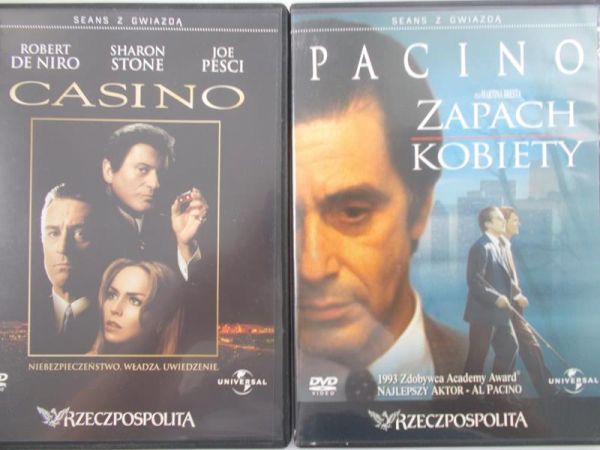 Zestaw 2 Płyt DVD - Zapach kobiety, Casino