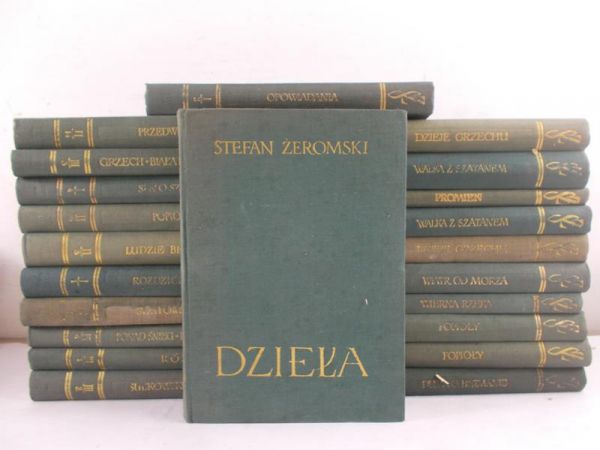 Żeromski Stefan - Dzieła, 22 tomy, ok 1956r
