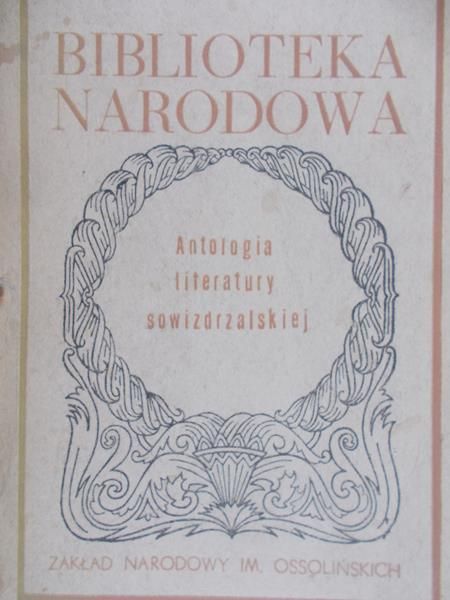 Irzykowski Karol - Analogia literatury sowizdrzalskiej, Biblioteka Narodowa