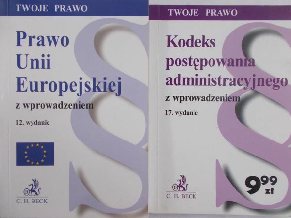 Beck C.H. - Kodeks postępowania administracyjnego / Prawo Unii Europejskiej