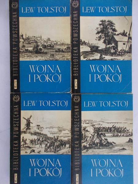 Tołstoj Lew - Wojna i pokój, TOM I-IV