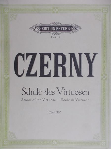 Czerny Carl - Schule Des Virtuosen