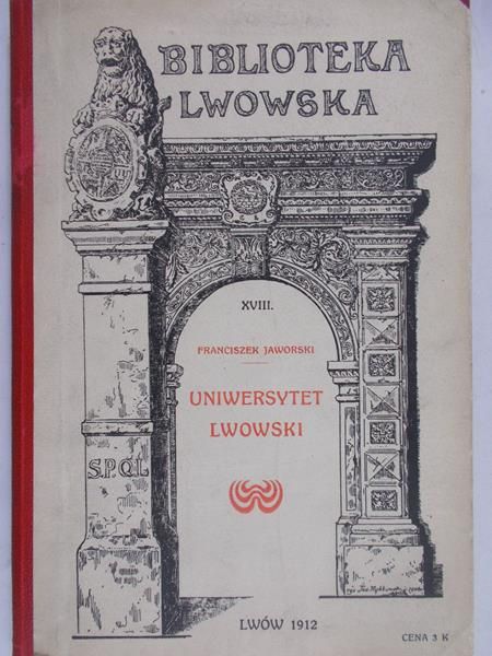 Jaworski Franciszek - Uniwersytet Lwowski, 1912 rok