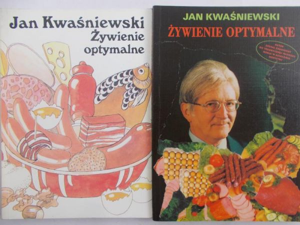 Kwaśniewski Jan - Żywienie optymalne, zestaw 2 książek