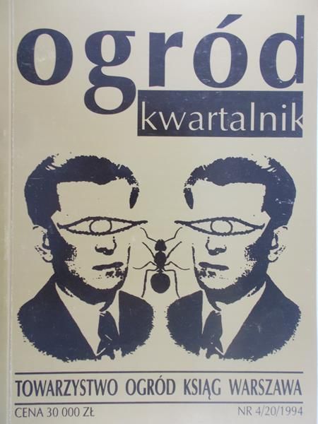 Czyż Antoni  - Ogród kwartalnik